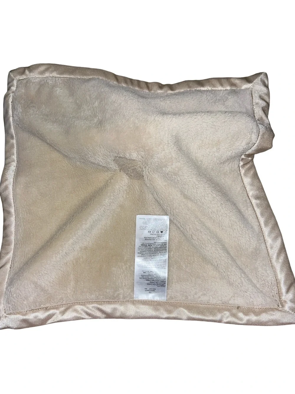 Huggies Baby wear Lovey Bear Security Blanket/Oxford Tan